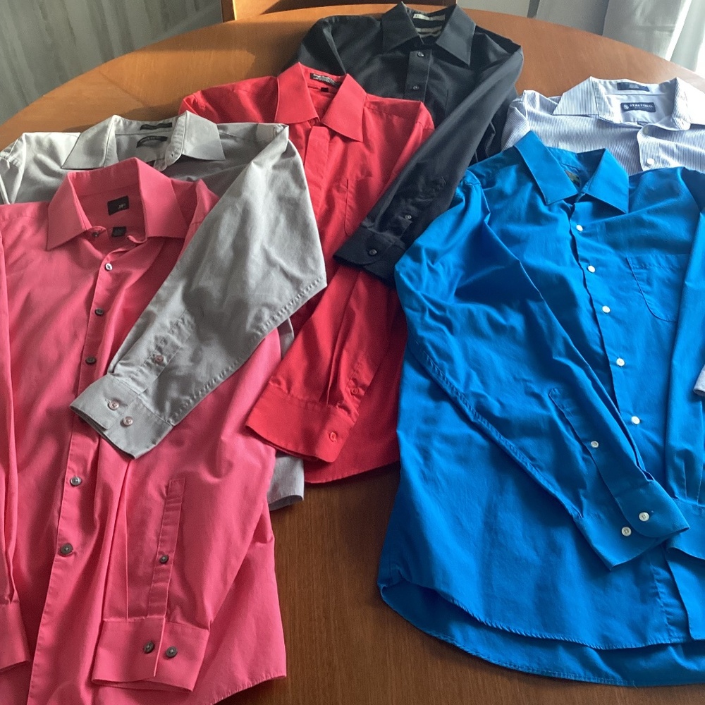 Mens Dress Shirts $5 each or $25 for all 6